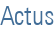 Actus